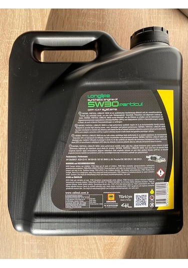Rafinol Longlife 5W-30 Ll Acea C3 / Dpf Motor Yağı 4 L