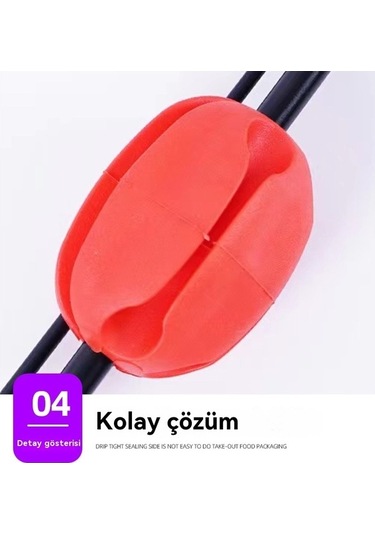 Didadodo Silikon Luya Kaymaz Çubuk Topu Koruyucu Kaplama Tutucu 3 Parça