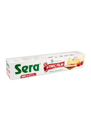 Sera Streç Film 8 Mikron 45 CM x 300 M