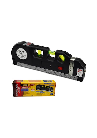 Maiyame 4 Lü Çok Amaçlı Ölçüm Aleti: Metrik Cetvel, Şerit Metre Ve Hizalama Balonu İle Pratik Kullanım