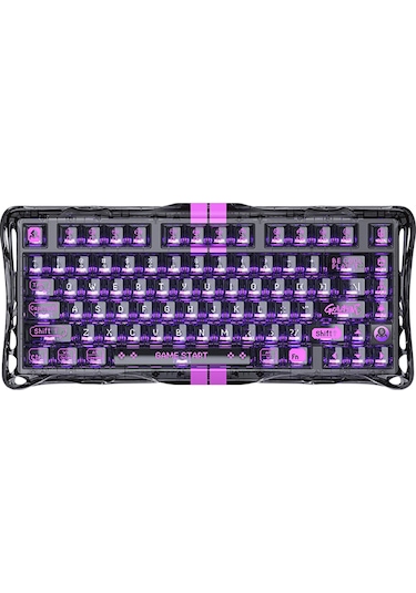Gravastar Mercury V75 Lite He Hall Effect Manyetik Switch Gaming Klavye, Hot-swappable, Rapid Trigge