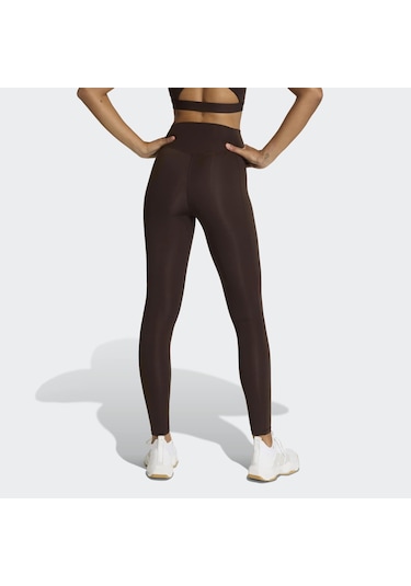 Adidas Optime Essentials Kadın Kahverengi Tayt Jz0824