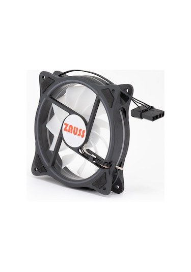 Zauss ZB-400 Rainbow RGB 12 CM Kasa Fanı
