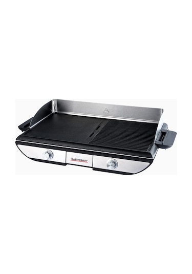 Gastroback Advanced Pro Bbq Elektrikli Masaüstü Grill 2300w 1500 Cm² Kamp Ocağı Gri