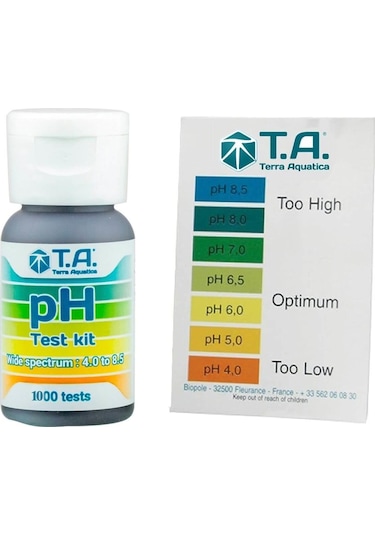 Terra Aquatica Ph Test Kit 60 Ml Diğer