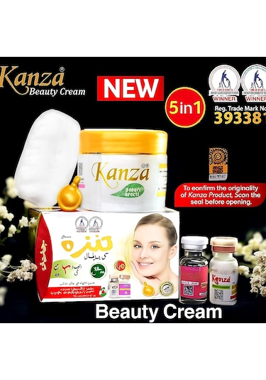 Kanza Beauty Cream Seti Krem + Sabun + Serum 3'lü