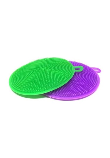 Silikon Bulaşık Yıkama Süngeri 2 Adet - 24242400031sa Çok Renkli