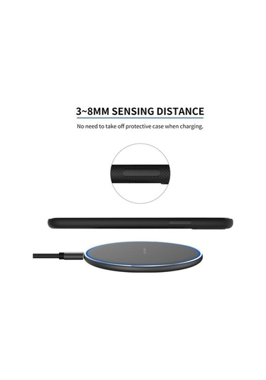 Novahub 15w Hızlı Kablosuz Alüminyum Şarj Cih. - Güvenli & Kullanışlı Şarj