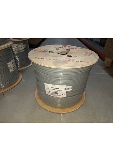 Armağan Kablo 500 Metre %100 Bakır 2+1 2 X 0, 50mm Cctv Kablo