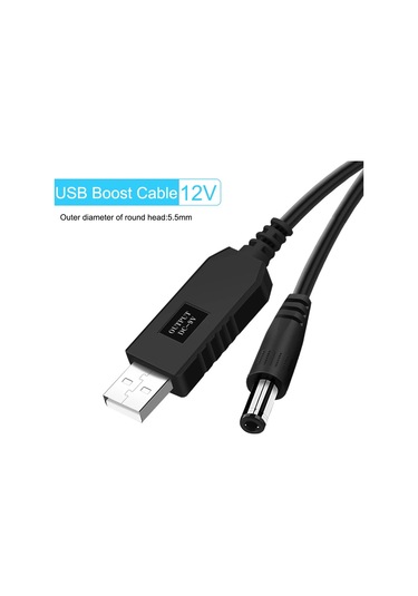 Fonken5/10 Adet Usb Güç Yükseltici Dc 5v/12v Step-up Modülü - Hızlı Teslimat Kırmızı 0.9m Chına