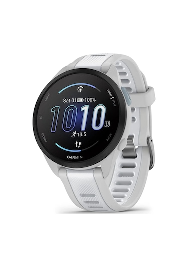 Garmin Forerunner Music 165 Sis Grisi Beyaz