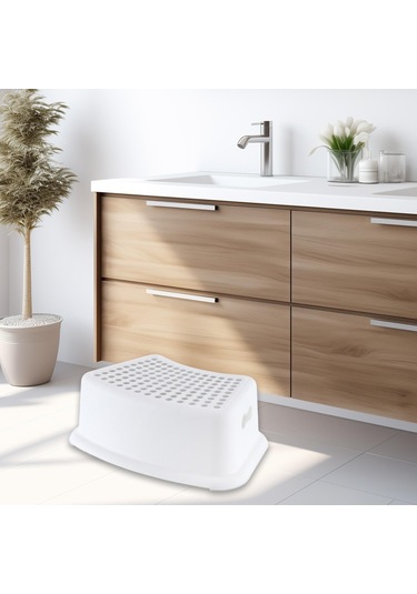 Suntek Çocuklar Için Adım Tabure Oturma Odası Giriş Yolu Gri