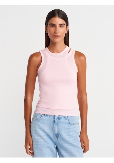 Dilvin 31853 Çift Görünümlü Top-toz Pembe Toz Pembe