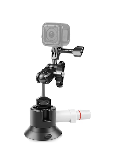 Puluz Pu845b Aksiyon Kamerası İçin Vantuz Montajı Emme Siyah