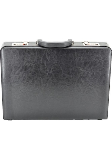 Bond Tipi Çanta Şifreli Evrak Çantası Siyah 14 Litre Siyah