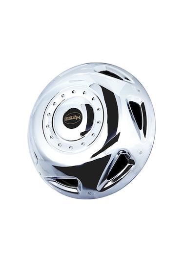 Ford Transit 16 Krom İnç Ön-arka Jant Kapağı 4 Adet Kapak 4 Adet Üçgen Prizma Aparatı