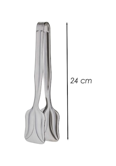 Porsima Didim Paslanmaz Çelik Pasta Kek Servis Maşası 24 Cm