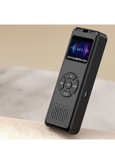 T09 Çok Fonksiyonlu Dijital Ekran Mp3 / Mp4 Bluetooth Müzik Çalar Siyah , Boyut:hafıza Kartı Olmadan