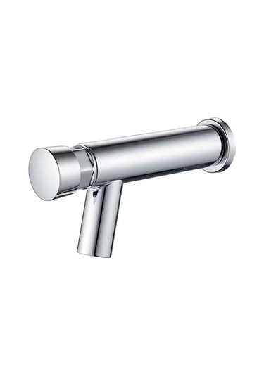 Duvara Monte Gecikme Musluk Mutfak Kendi Kendine Kapanış Tasarrufu Su Lavabosu Pirinç Krom Musluk Banyo Yıkama Havzası Muslukları, Zaman Gecikmesi Musluk Krom