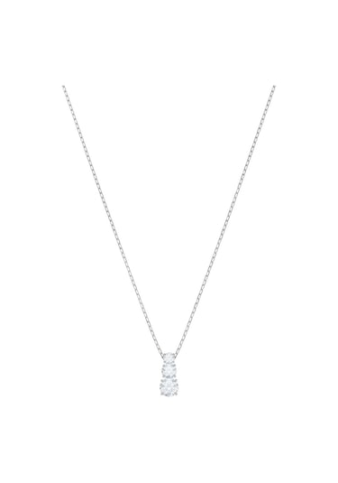 5414970 Swarovski Kolye Attract Trilogy:Pendant Rnd Czwh/Rhs