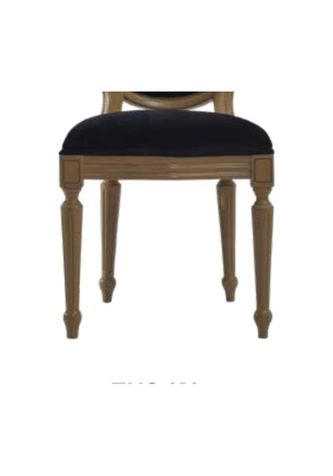 Bengimobilya Sandalye Zus019 Hasır Madalyon Model Resimli Baby Face Siyah Kuma