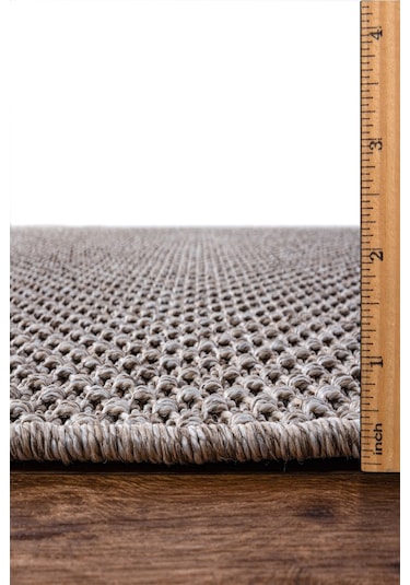 Tm-01 Sisal Jut Hasır Model Tek Renk Dokuma Yıkanabilir Toz Vermez Halı Krem Vizon