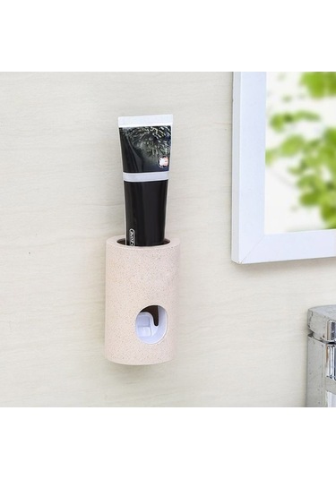Pazly Buğday Samanı Otomatik Diş Macunu Dispenseri - Küçük Tasarım Ev Aletleri Diğer Diğer