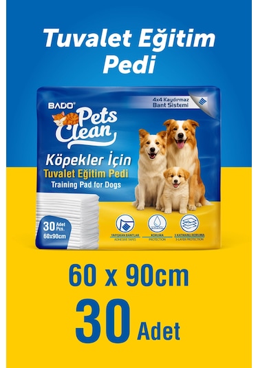 Pets Clean Eğitim Çiş Pedi 30lu 60 90cm