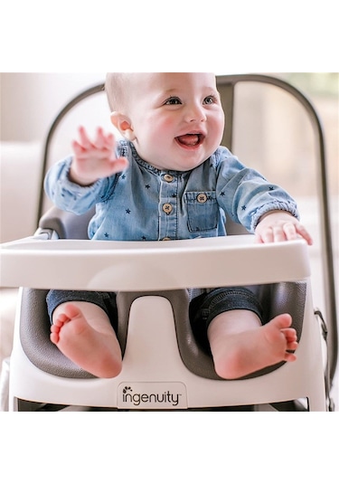 Ingenuity Baby Base Portatif Mama Sandalyesi Slate