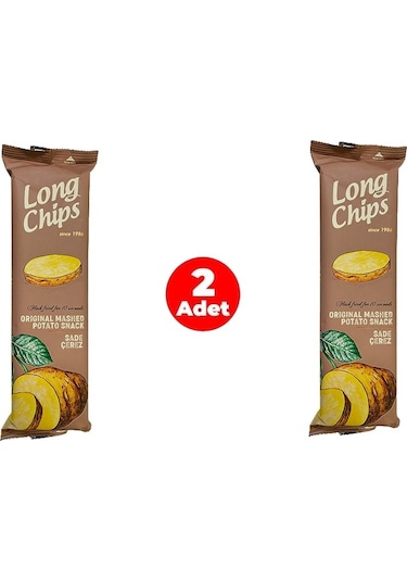Long Chips Original - Sade Patates Cipsi 75 G 2 Adet