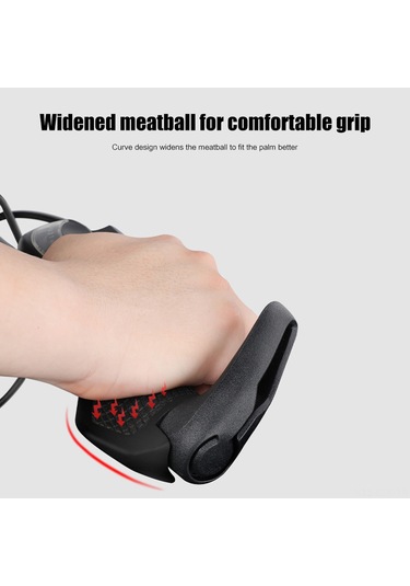 Xindoker Bisiklet Tutamak Kolu Yardımcısı, Tpr Kauçuk + Aluminyum Alyuminyum, Ergonomik Tasarım, Darbeleri Emici, Kaydırma Önleyici, 22.2 Mm Çaplı Direkler İçin Uygulanır Siyah