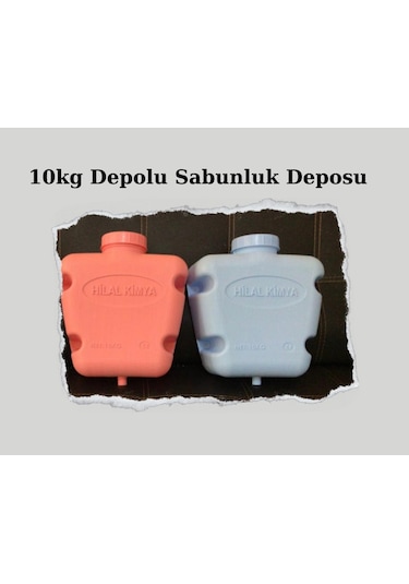 MERKEZİ SİSTEM DEPOLU SABUNLUK 10KG 2 MUSLUKLU BUTONLU
