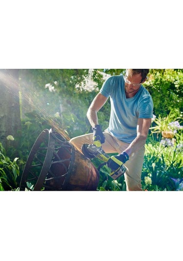 Ryobi R18AG70 18V 125 MM 5Ah Akülü Kömürsüz Avuç Taşlama Makinesi