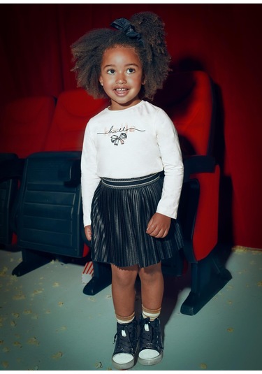 Mayoral Kız Çocuk Toka Ve Sweatshirt Set Bej