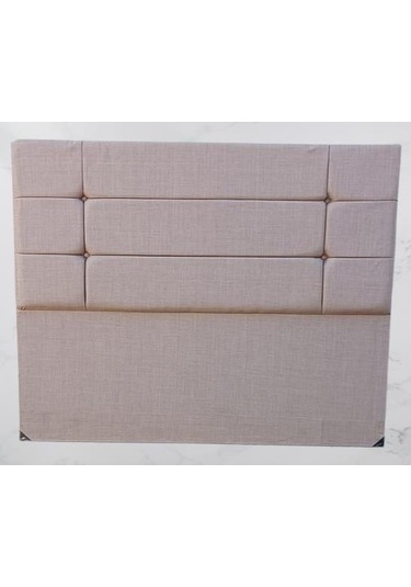 Başlık Dk Çift Kişilik 160'lık Model Dilimli Kareli Sütlü Kahve Keten Kumaş Elyapm