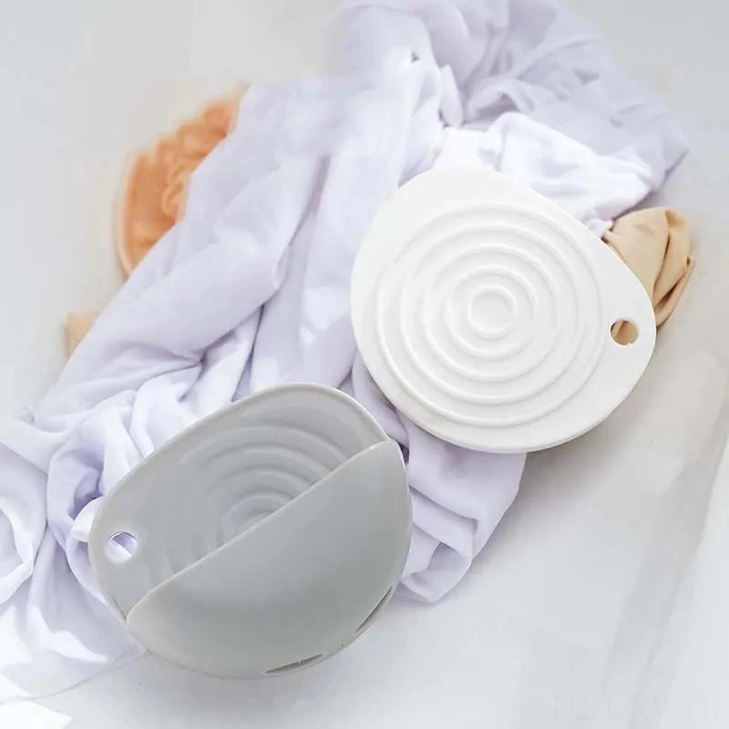 Shineyee Ev Ve Yurt İçin El Tutulu Plastik Kaymaz Mini Çamaşır Tahtası, Çorap Yıkama İçin Kalın Ve Pratik Alet Gri