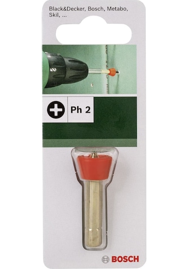 Bosch PH2x50 mm Stopajlı Bits Uç - 2609255906