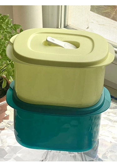 Tupperware Yeni Dalga Kapağı 800 Ml 443069957 Zümrüt
