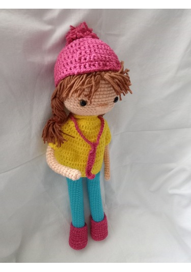 Pantolonlu Amigurumi Bebek