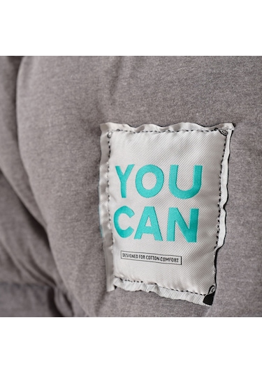 Karaca Home Motto Cotton Comfort Tek Kişilik Gri