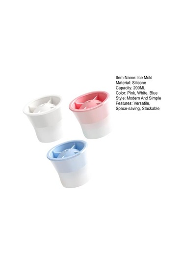 3 Adet Silikon Yuvarlak Buz Küpü Kalıpları Kapaklı Kolay Çıkarılabilir Küre Buz Makinesi Viski Kokteylleri Burbon İçecekler İçin Yavaş Eriyen Küresel Buz Makineleri Çok Renkli