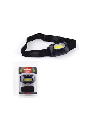 Panther 5019 Pilli Kafa Lambası Sarı - Siyah