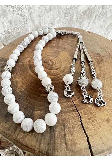 Sertifikalı Orijinal Doğal Taş Havlit Taşı Tespih