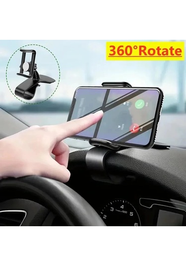 Liangmei Araç Telefonu Tutucu Evrensel Pano Standı Kolay