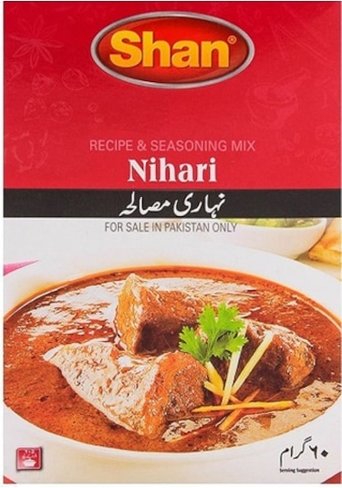 Yelpaze Shan Nihari Masala Et Yahni Baharatı 30 G