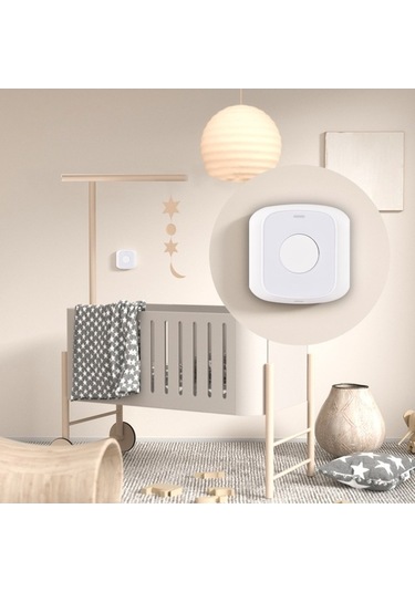 Dancemonkey Zigbee Mini Kablosuz Nem Ve Sıcaklık Sensörü - Akıllı Ev İçin Nem/ısı Ölçer
