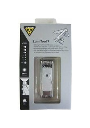 Topeak Lumitool 7 Bisiklet Alyan Anahtar Takımı Gümüş Siyah - Yeşil