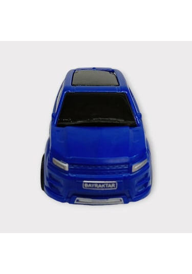 Çek Bırak Arabalar 10 Cm - Mavi Hatchback