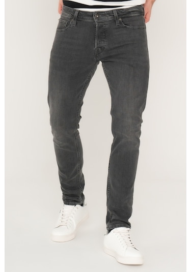 Jack & Jones Glenn 230 Slim Fit Jean 12250912 Black Denim Siyah