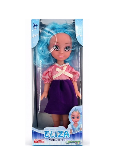 Toyx Mini Eliza Et Bebek – Renkli Saçlı Oyuncak Bebek 3+ Yaş